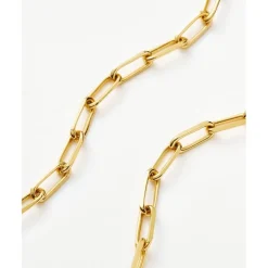 Missoma Classic Paperclip Chain Necklace in Gold