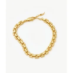 Missoma Timepiece Link Bracelet in Gold