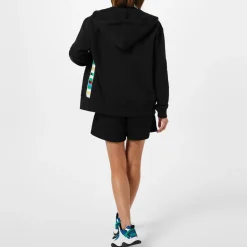 Missoni Legacy Hooded Relaxed Fit Sweatshirt Jacket in Black