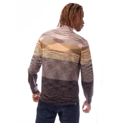 Missoni Long Sleeve Polo Shirt in Multi colour