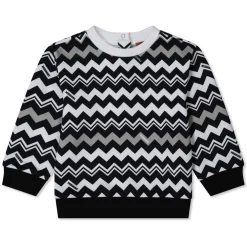Missoni Zig Zag Sweatshirt in Black