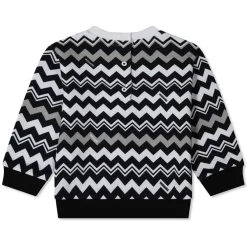 Missoni Zig Zag Sweatshirt in Black
