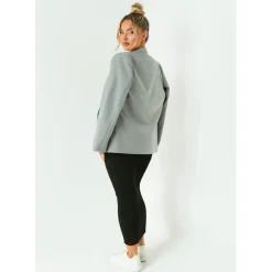 Missy Empire Tailored Blazer in Grey