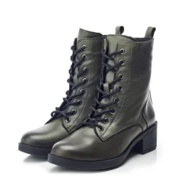 Moda in Pelle Calia Boots in Green