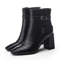 Moda in Pelle Kamina Boots in Black