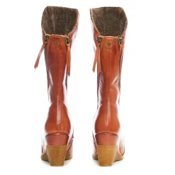 Moda in Pelle Lamilla Boots in Brown