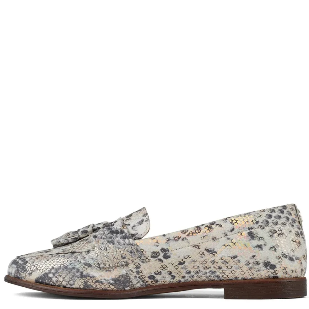 Moda in Pelle Loafers in Gold