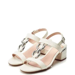 Moda in Pelle Mini Slides Sandals in Pink