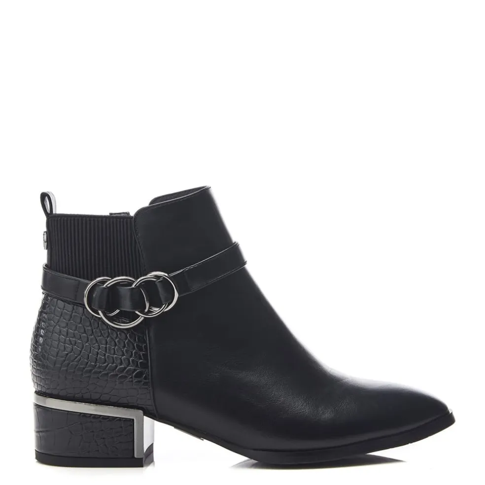 Moda in Pelle Paras Boots in Black