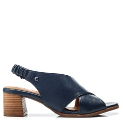 Moda in Pelle Prinia Slide Sandal in Blue