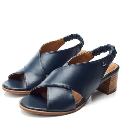 Moda in Pelle Prinia Slide Sandal in Blue