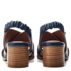 Moda in Pelle Prinia Slide Sandal in Blue