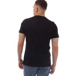 Modern Amusement Cali Crown Print T-Shirt in Black