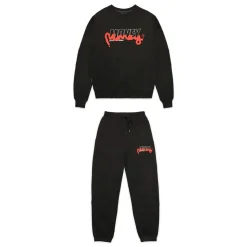 Money Crew Tracksuit in Black