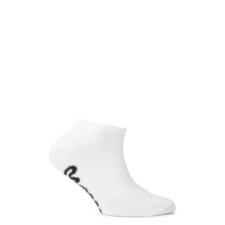 Money Tayla 5 Pack Lettering Liner Socks in White