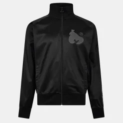 Money Tricot Tracktop in Black