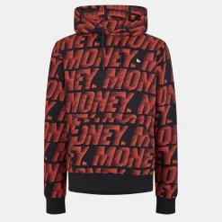 Money Zoom Block Hoody in Black