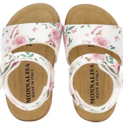 Monnalisa Birds Sandal in White
