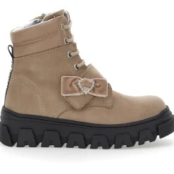 Monnalisa Monlisa Bow Boots in Beige