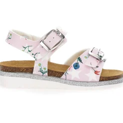 Monnalisa Stars Slides Sandal in Pink