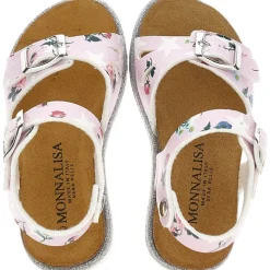 Monnalisa Stars Slides Sandal in Pink