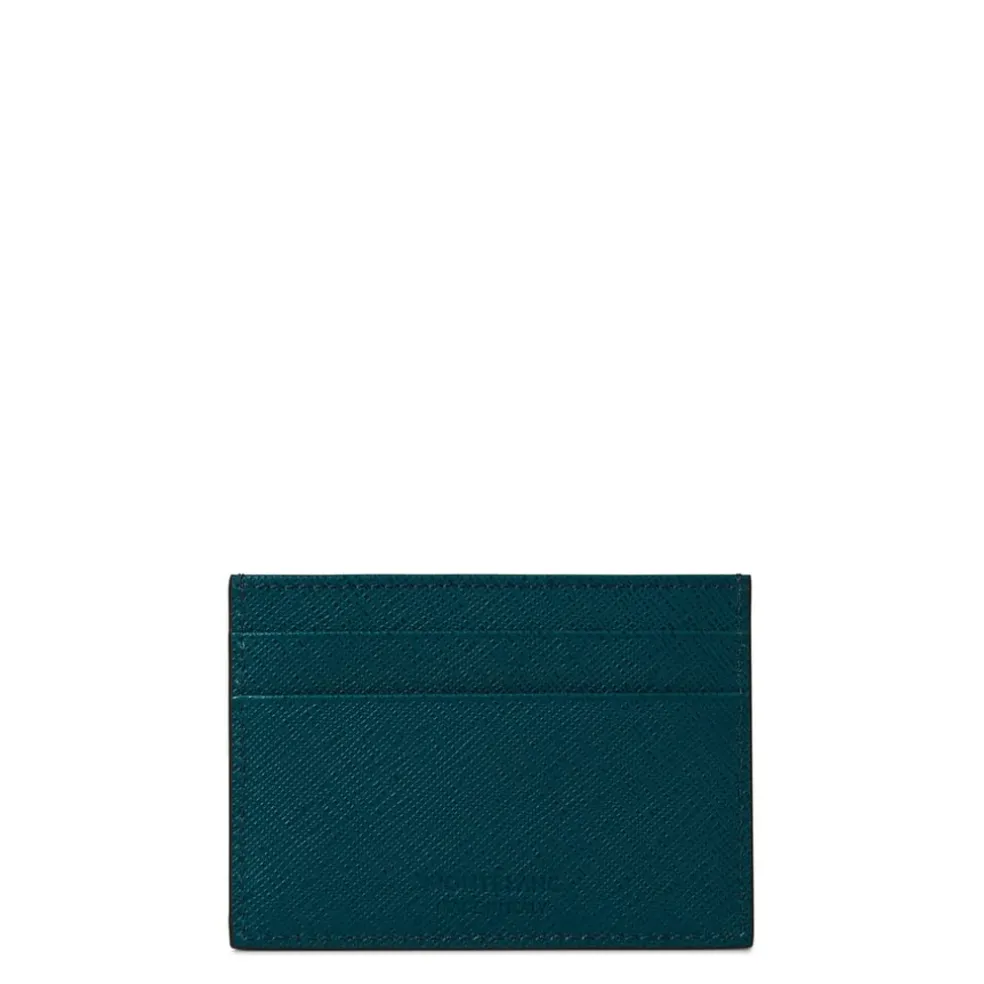 Montblanc Card Holder Wallet in Blue