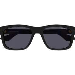 Montblanc Rectangle Sunglasses in Black