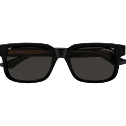 Montblanc Rectangle Sunglasses in Black