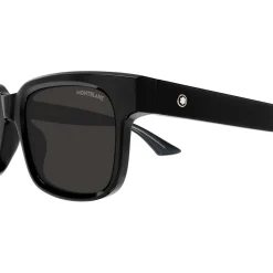 Montblanc Rectangle Sunglasses in Black