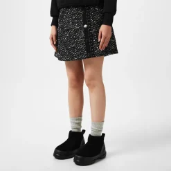 Moon Boot Luna Low Suede Boots in Black