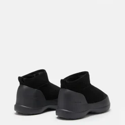 Moon Boot Luna Low Suede Boots in Black