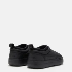 Moon Boot Soft Nylon Sneakers in Black