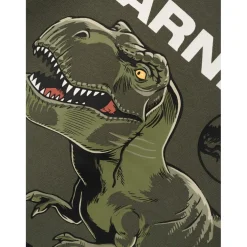 Name It Regular Fit Jurassic Park Crew Neck Sweatshirt in Green