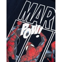 Name It Spiderman Crew Neck Long Sleeve Sweatshirt in Blue