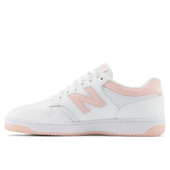 New Balance 480 Low Lace Up Trainers in White