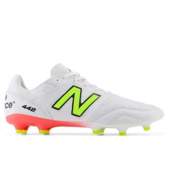 New Balance 442 V2 Firm Ground Football Boots in White