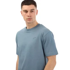 New Balance Athletics Cotton T-Shirt in Blue