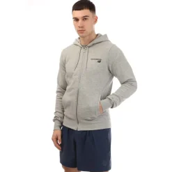 New Balance Classic Core Full-Zip Hoodie in Grey