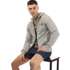 New Balance Classic Core Full-Zip Hoodie in Grey