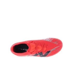 New Balance Furon Academy Juniors Firm Ground Football Boots in Red