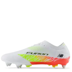 New Balance Furon V8 Pro Soft Ground Football Boots in White