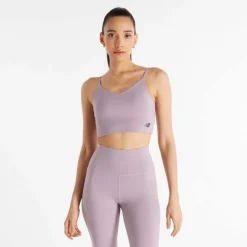 New Balance Harmony Light Support Sports Bra in Purple