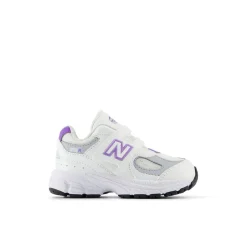 New Balance Infants 2002 Hook & Loop Trainers in White