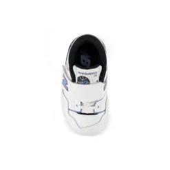 New Balance Infants Bungee Lace with Top Strap Trainers in White