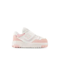 New Balance Infants Bungee Lace with Top Strap Trainers in White