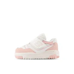 New Balance Infants Bungee Lace with Top Strap Trainers in White