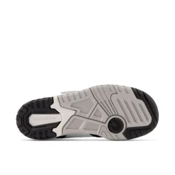 New Balance Juniors 550 Bungee Lace with Top Strap Shoes in White