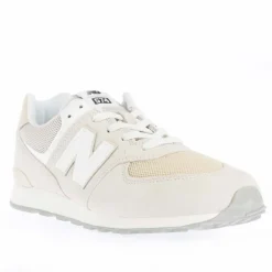 New Balance Juniors 574 Trainers in White
