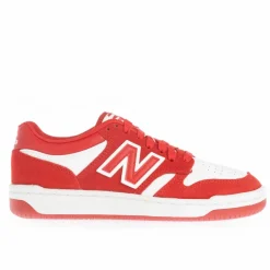 New Balance Juniors 480 Trainers in Red