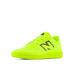 New Balance Juniors Audazo Command V6 Indoor Football Boots in Lime